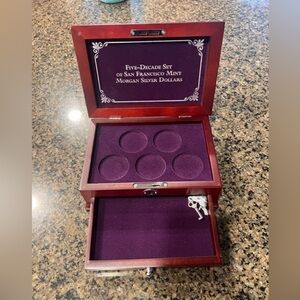 Collector Coin Storage Box
